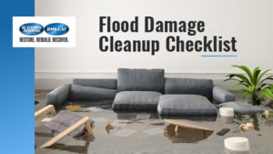 Flood Damage Cleanup Checklist 