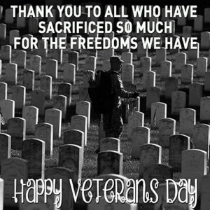 Happy Veterans Day