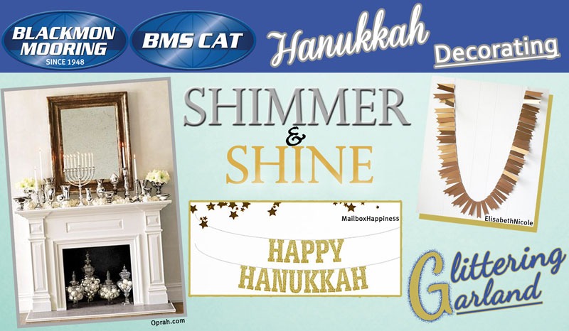 Hanukkah decorating ideas for your home or office