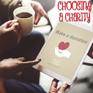 Choosing a Charity