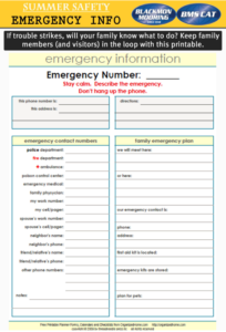 Emergency Info