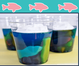 Underwater Jell-O Treats