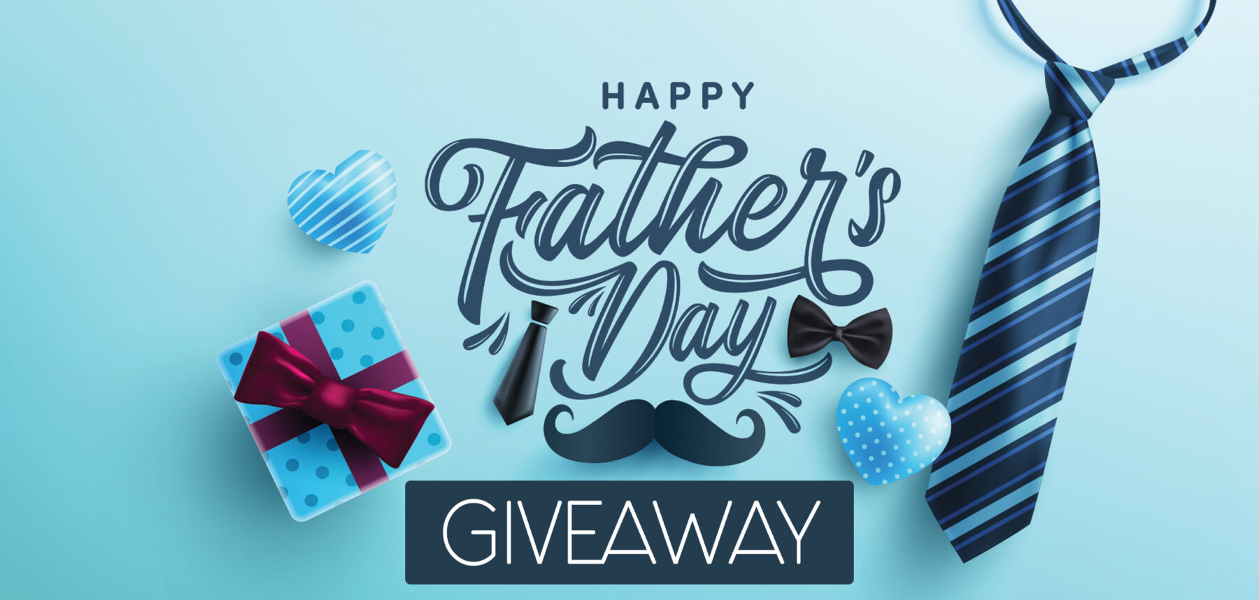Fathers Day Giveaway Landing Page Header